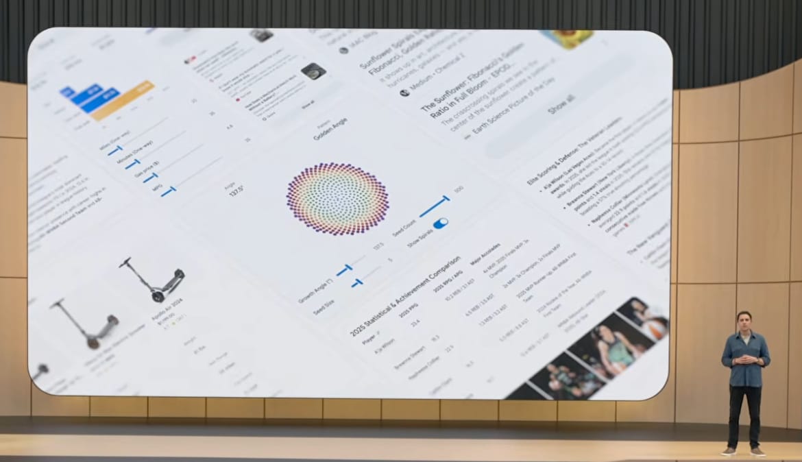 Custom apps in search results